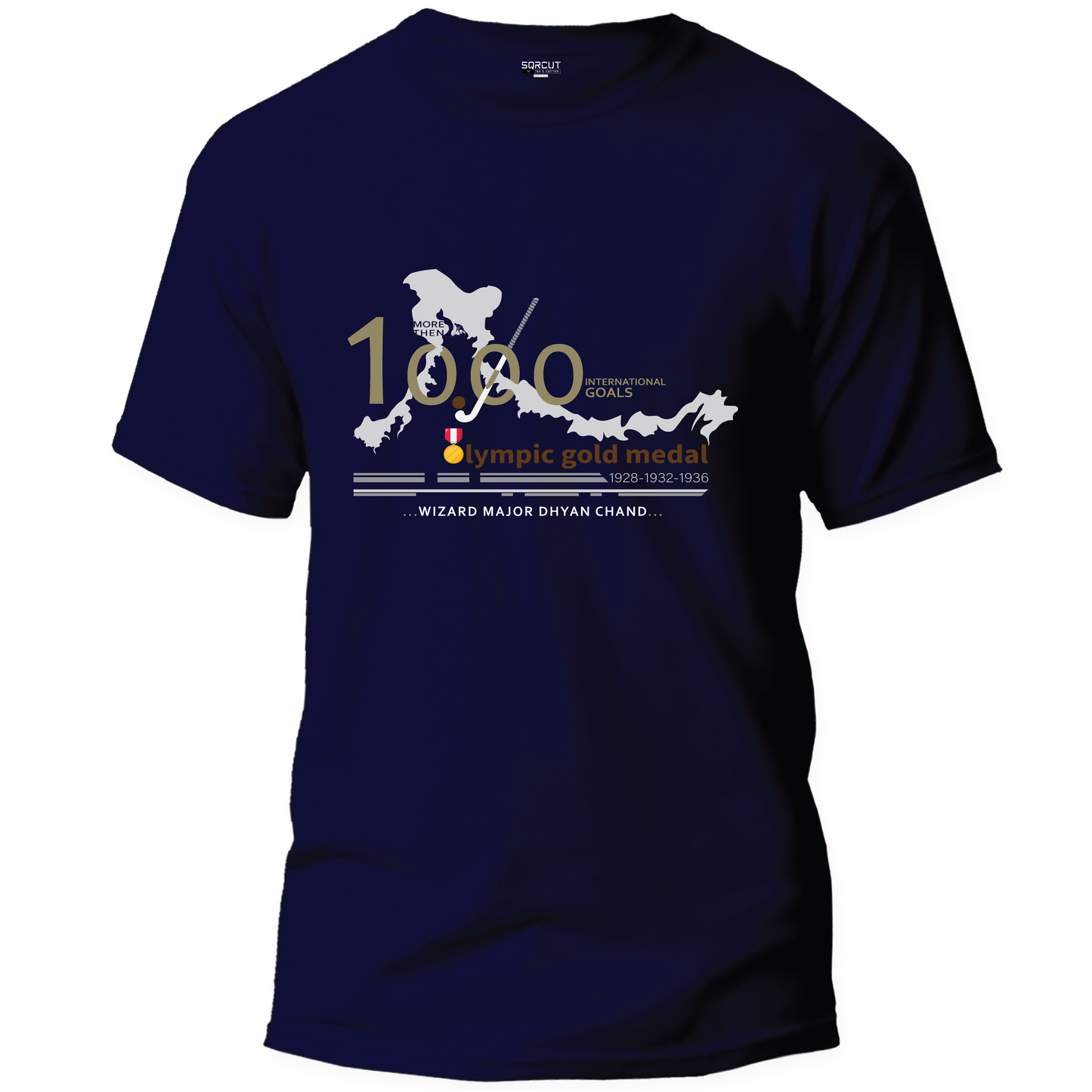 WIZARD MAJOR DHYAN CHAND T-SHIRT