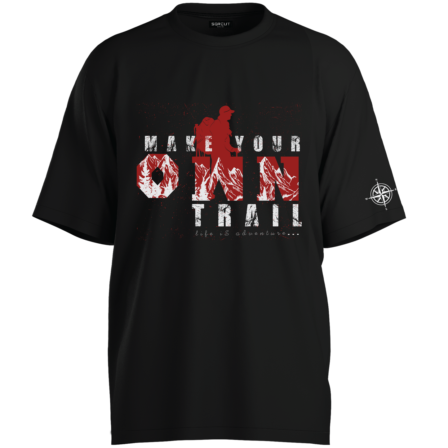 TRACKING OVERSIZE T-SHIRT