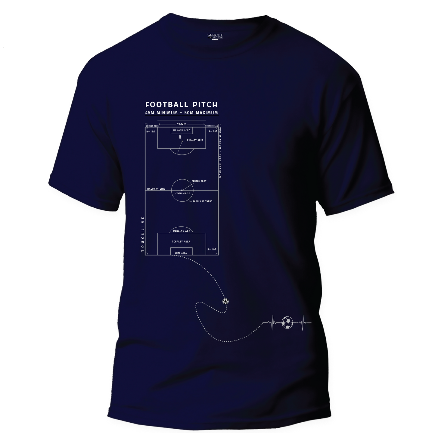 FOOTBALL PITCH T-SHIRT