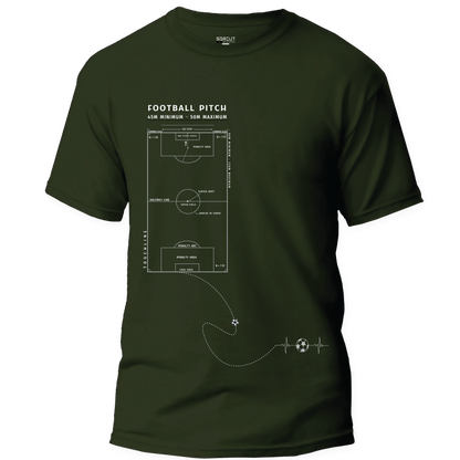 FOOTBALL PITCH T-SHIRT