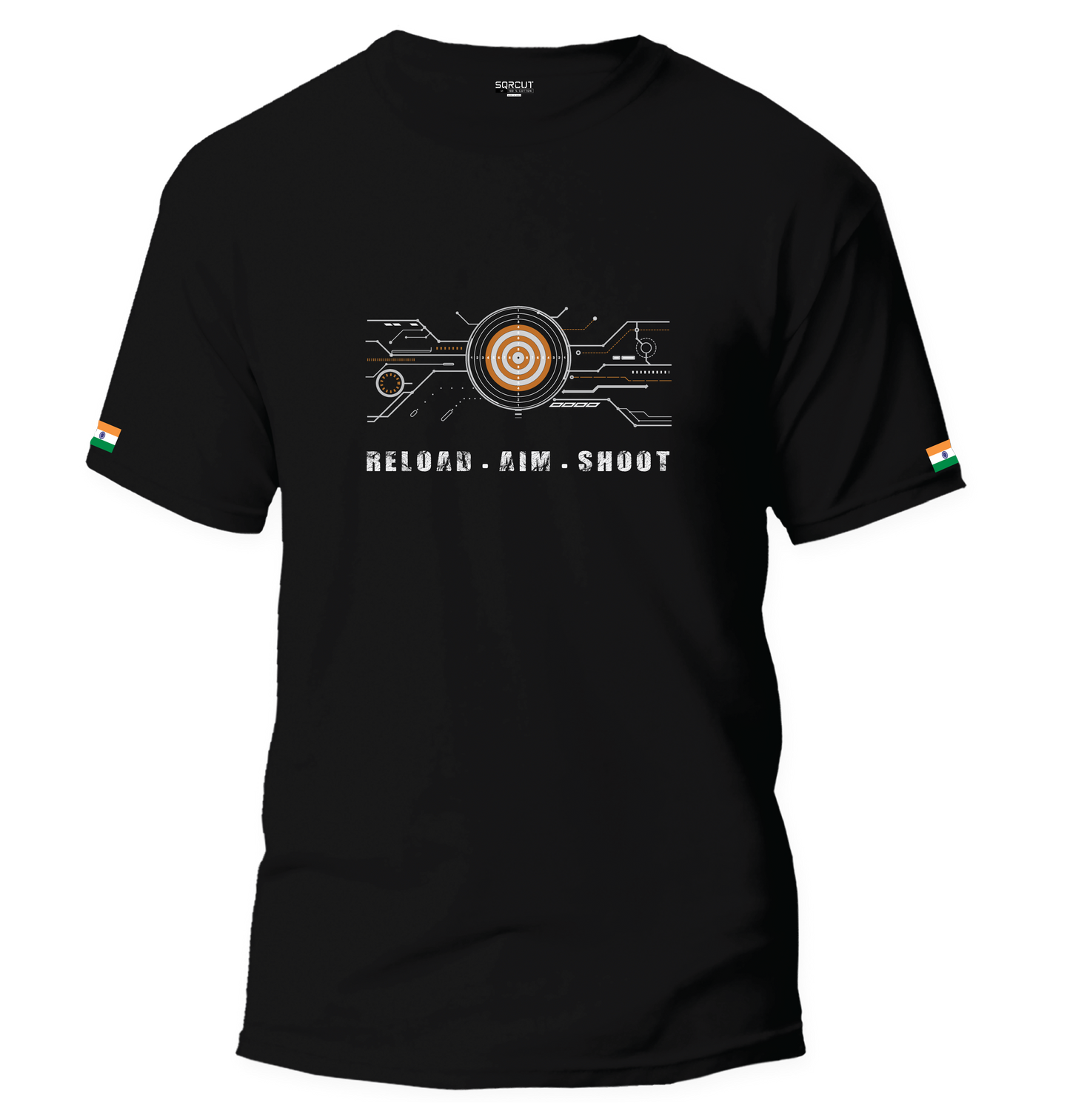 RELOAD.AIM.SHOOT T-SHIRT